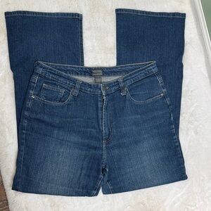 Chico's Dark Blue bootcut Jeans 2.5